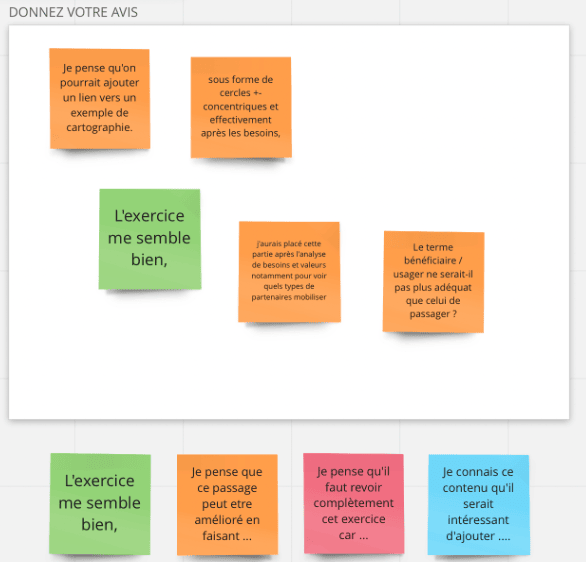 Donnez votre avis, pour l'amélioration du cahier d'activités pour créer son tiers-lieu.